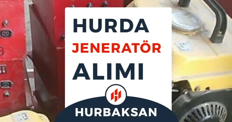 jeneratör hurdası alımı