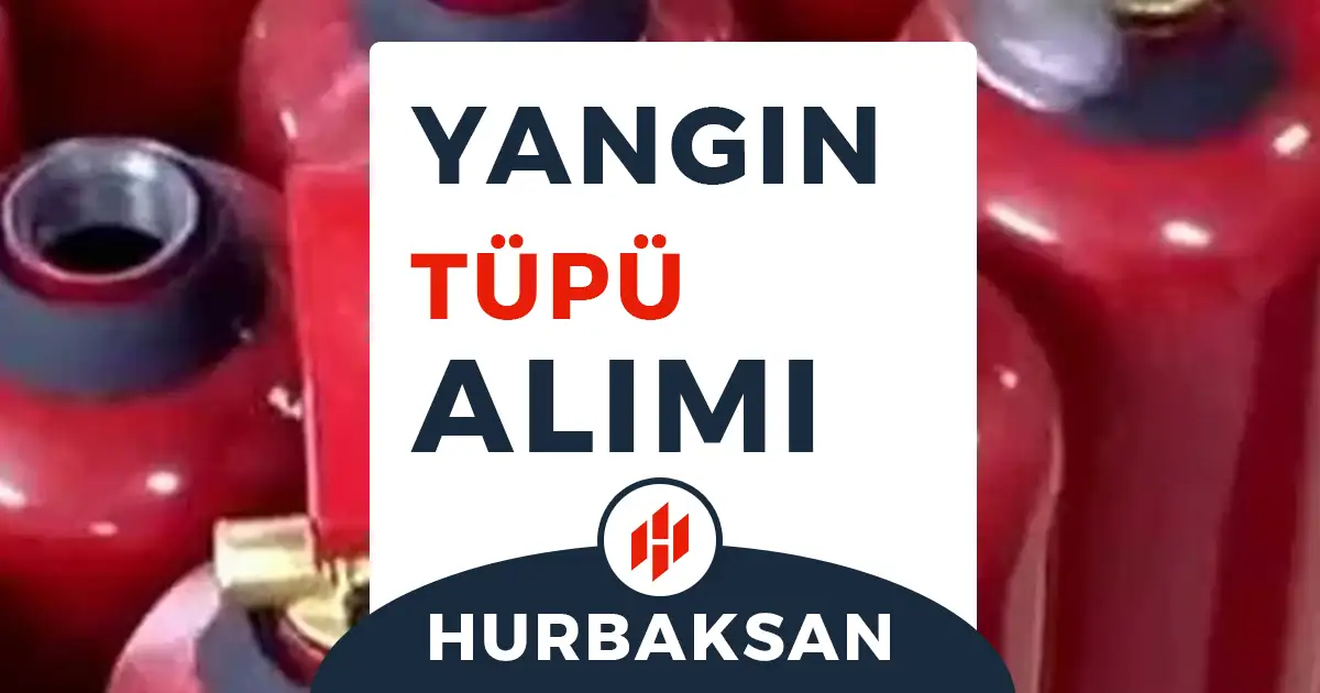 Yangın Tüpü Hurdası Alımı